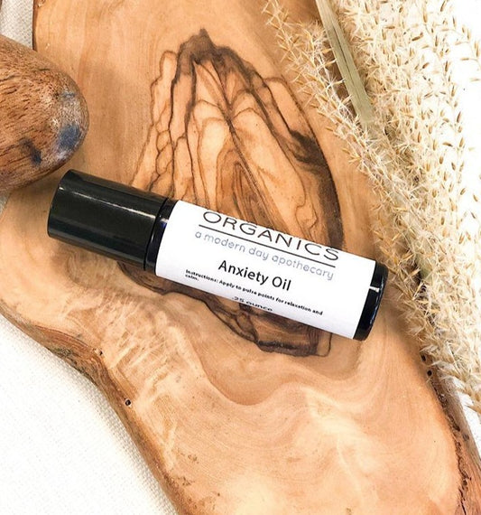 Anxiety Roller Ball / Organic Essential Oils For Anxiety / Anxiety